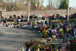 SUPPLÉMENT DU RÉPERTOIRE MÉTHODIQUE DÉTAILLÉ FONDS DIRECTION DE LA COMMUNICATION Reportage photographique sur le cimetière de Montsort (18 janvier 2021).