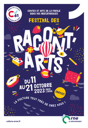affiche des Racont'arts 2023