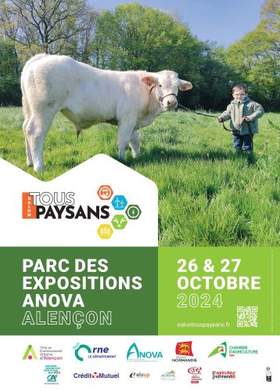 affiche 2024 du salon Tous paysans