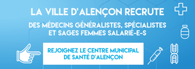Le centre municipal de santé d'Alençon recrute