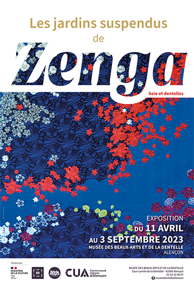 affiche de l'exposition Zenga